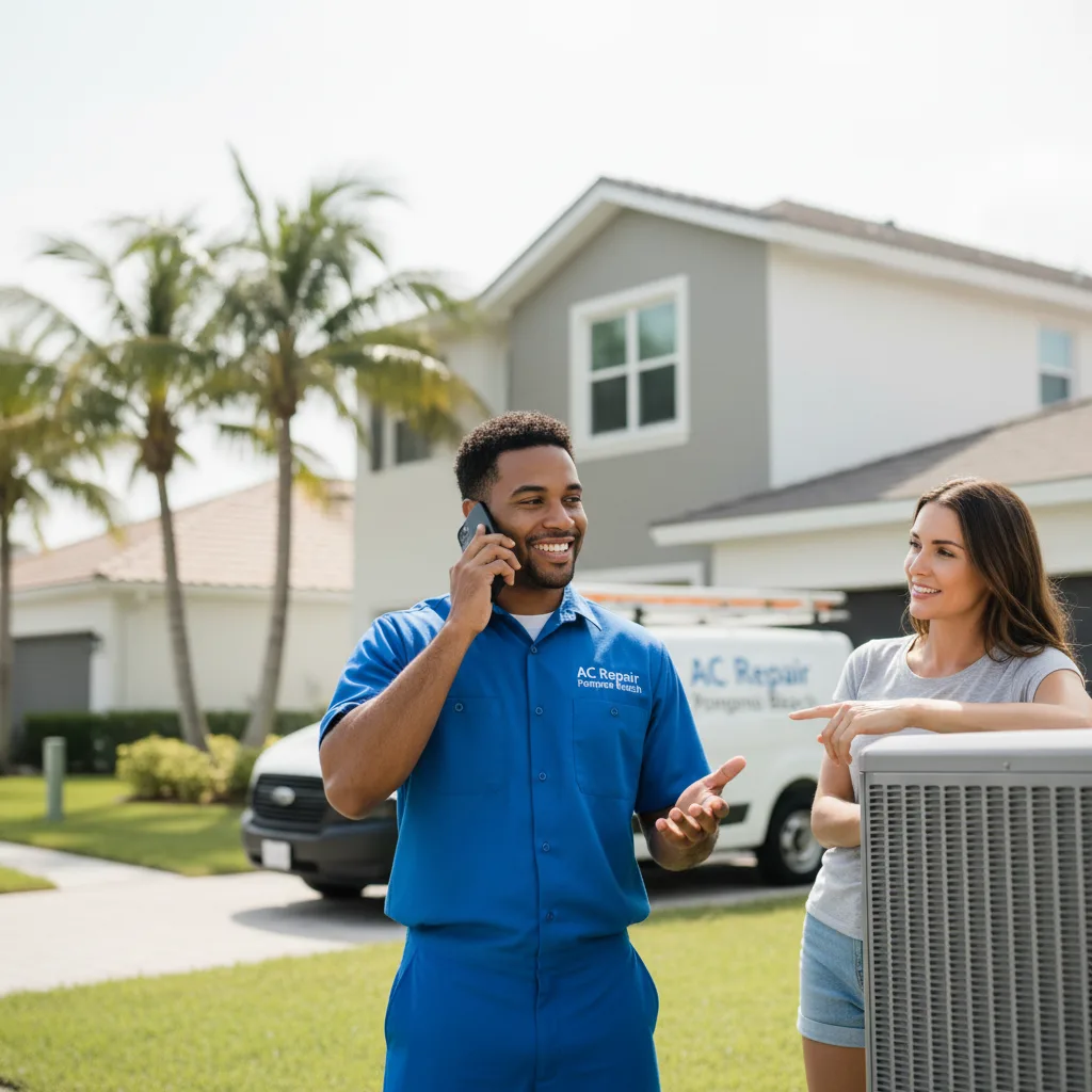 AC Repair Pompano Beach customer support in Palenville